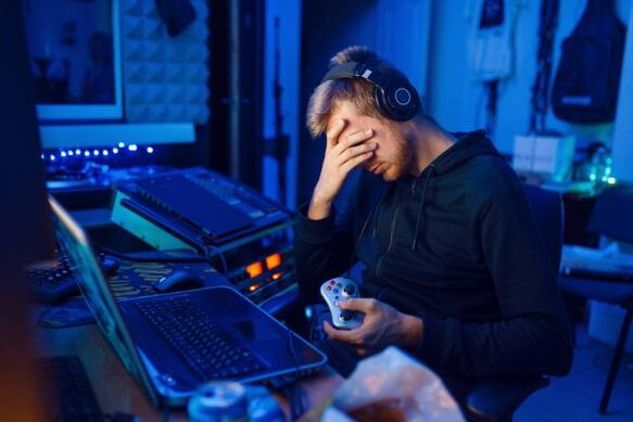 Ein sitzender Lebensstil führte zu Hämorrhoiden